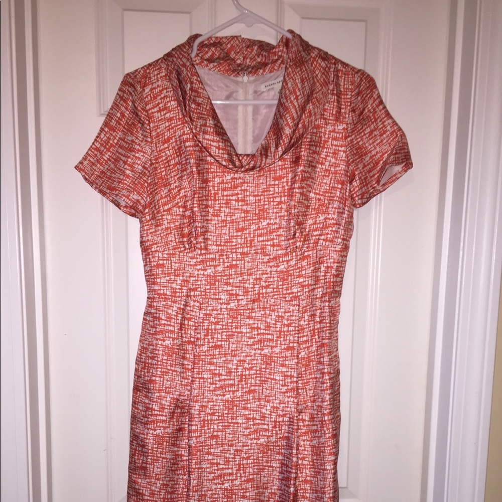 Banana Republic Silk Cowl Neck Dress